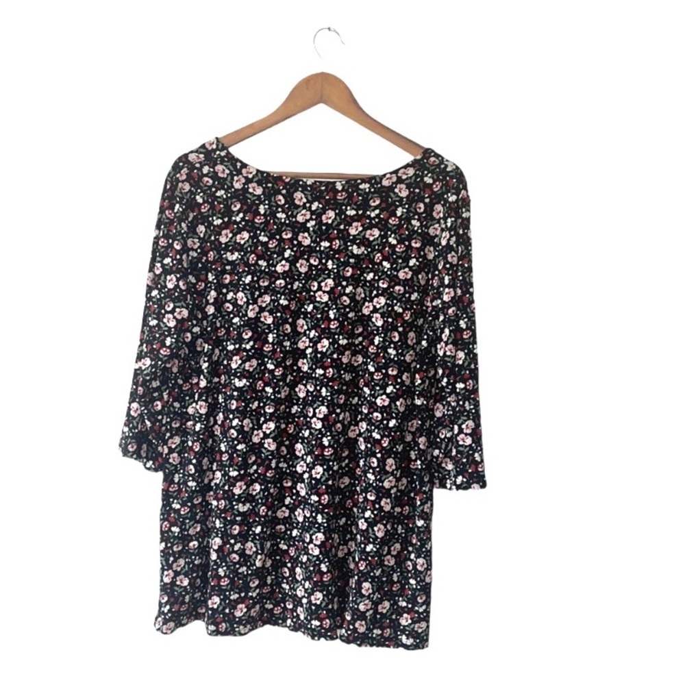 J. Jill Wearever Collection Rayon Shirt Blouse Travel Traveler Comfort Size XL - Picture 2 of 5